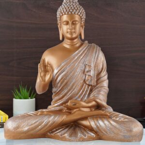 Buddha Idol Statue Showpiece Gift Gifting Item Polystone Home Decor Decoration